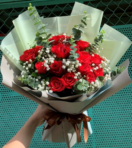 Nghệ sĩ hoa sáng tạo tại Thị xã Ba Đồn